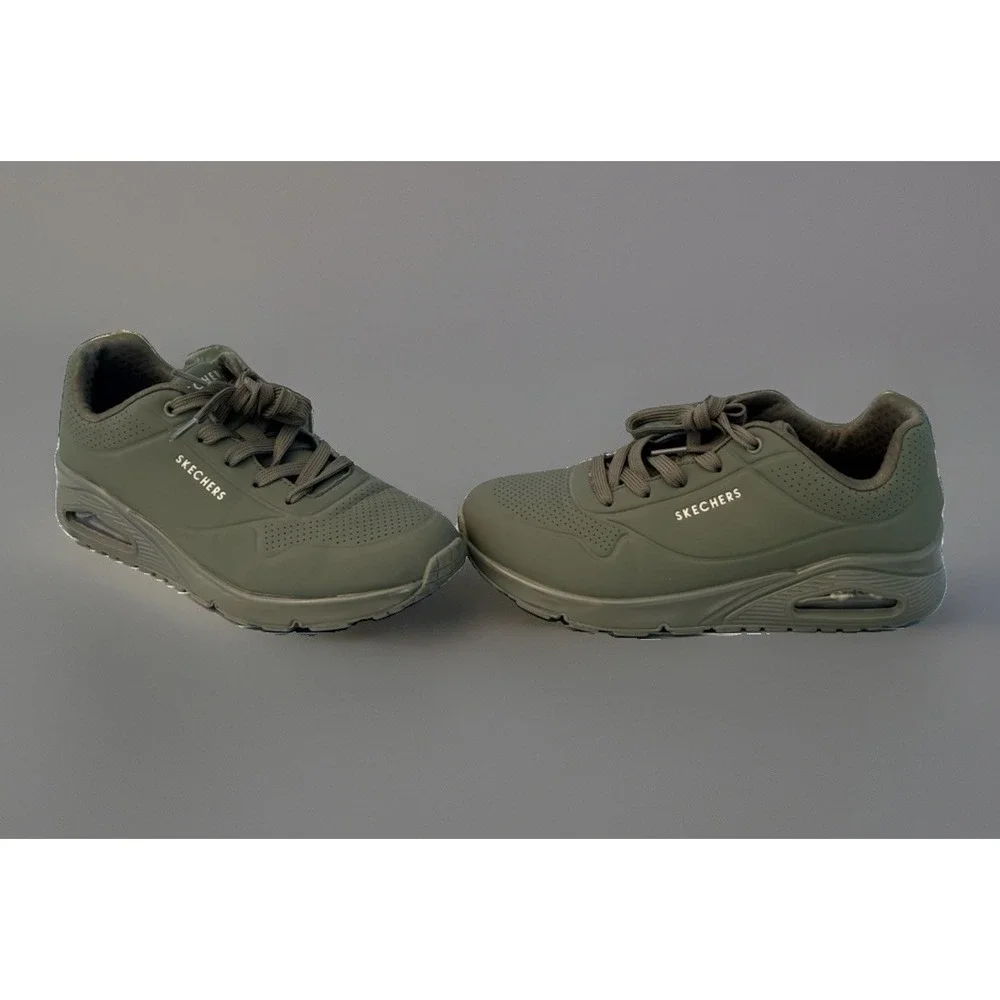 Skechers Street Uno 2-Matte Green Air SneakerWomen's Size 8.5
